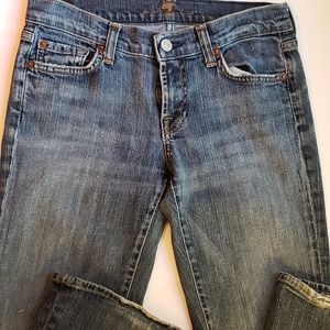 7 For All Man Kind Jean's bootcut sz 26x31